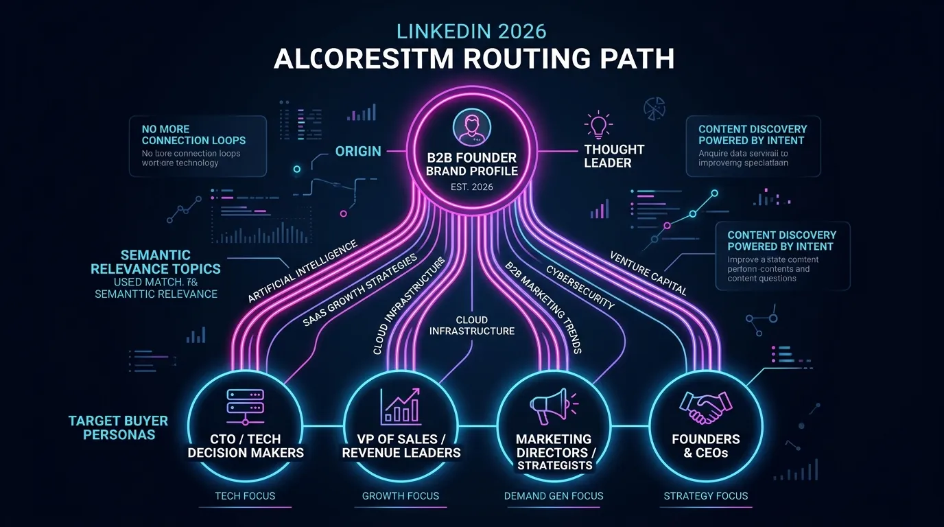 LinkedIn 2026 Interest-Based Routing vs. Connection Networks